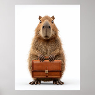 Capybara Poster