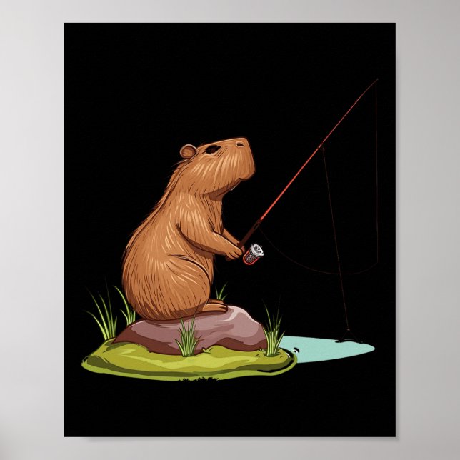 Capybara Poster (Vorne)