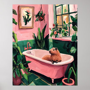 Capybara Poster