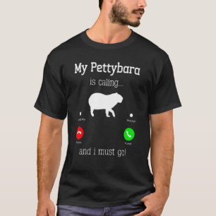 Capybara Riesenrodent für Pettybara T-Shirt