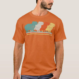 Capybara Rodent Retro Vintag (2) T-Shirt