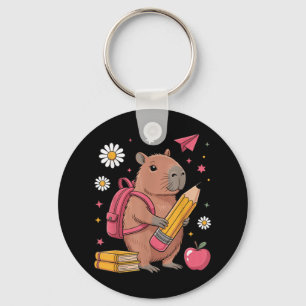 Capybara Rucksack Bleistift Bücher Kleinkind Kinde Schlüsselanhänger