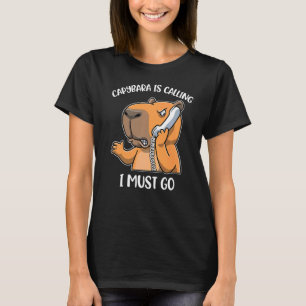 Capybara ruft T-Shirt