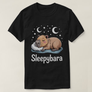 Capybara-Schlafanzug – Lustiger Sleepybara T-Shirt