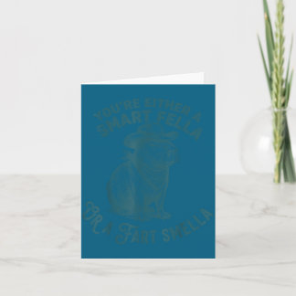 Capybara Schlaukopf Furz Stinkerlustiger Lustiger  Dankeskarte