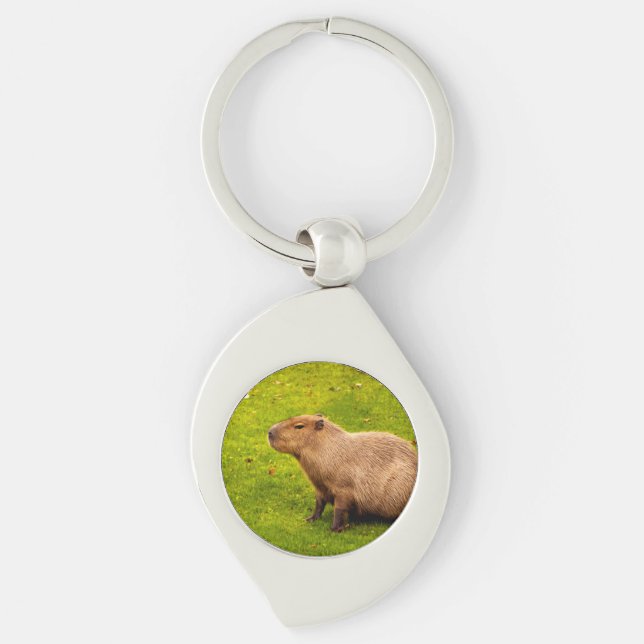 Capybara Schlüsselanhänger (Vorderseite)