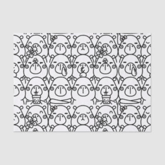 Capybara Seidenpapier