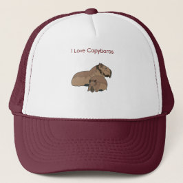 Capybara-Shirt Truckerkappe