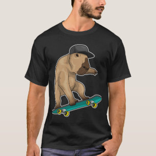 Capybara Skater Skateboardsport T-Shirt