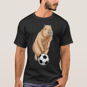 Capybara Soccer Player Soccer T-Shirt