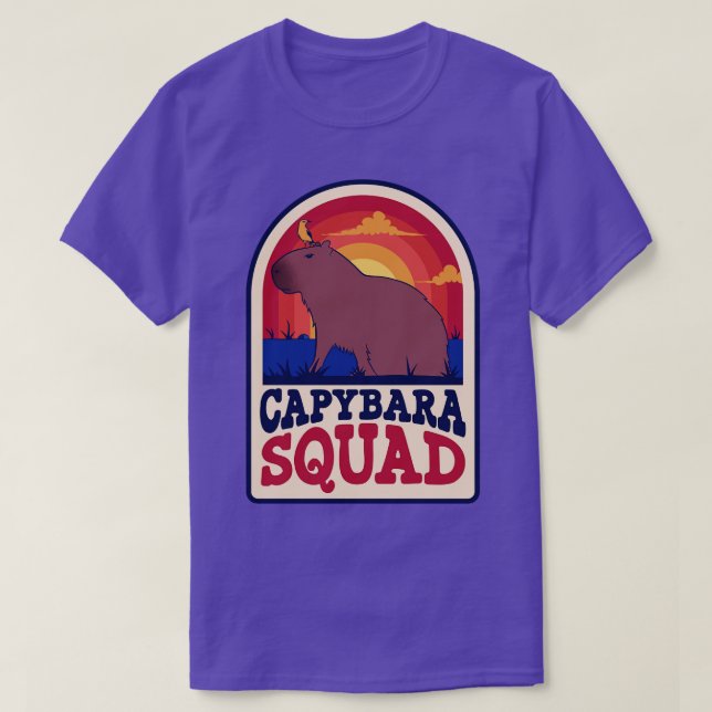 Capybara Squad T-Shirt (Design vorne)