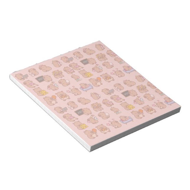 capybara stationery notizblock (angewinkelt)