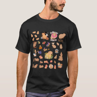 Capybara Sticker Pack *Wählen Sie Extra Large* T-Shirt