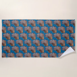 Capybara Strandtuch