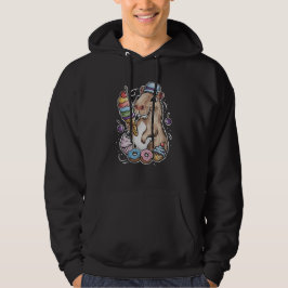 Capybara Süßigkeiten Donuts Kuchen Bonbons Hoodie