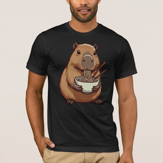 Capybara-T - Shirt (Vorderseite)