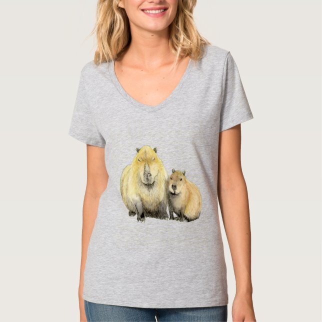Capybara T-Shirt (Vorderseite)
