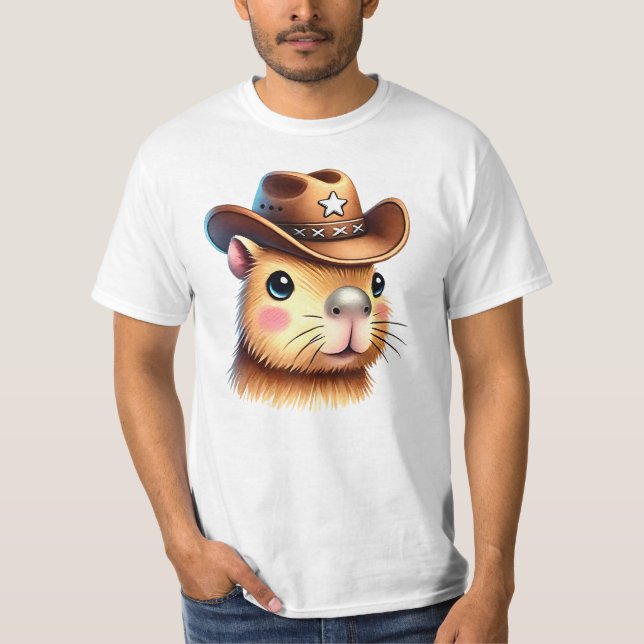 Capybara-T - Shirt (Vorderseite)