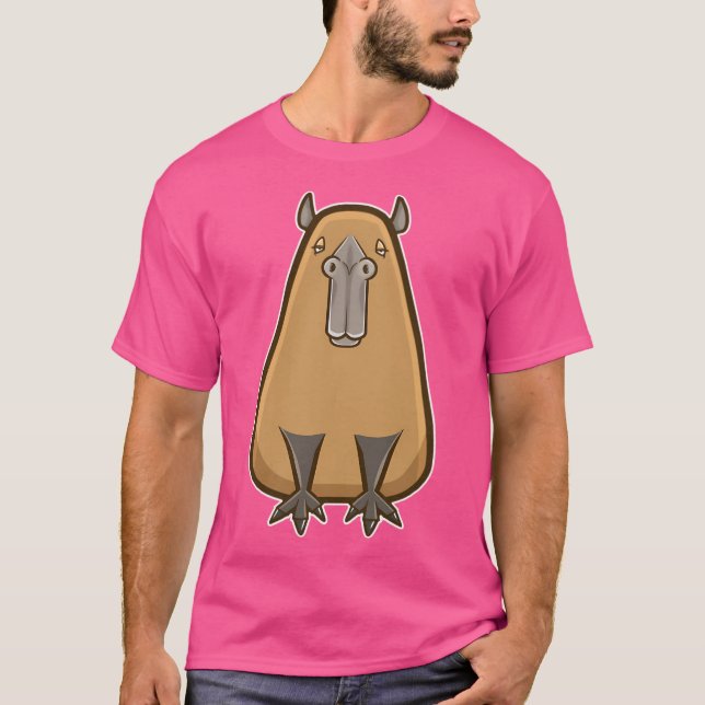 Capybara T-Shirt (Vorderseite)