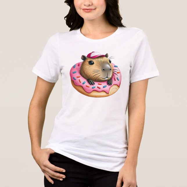 Capybara-T - Shirt (Vorderseite)