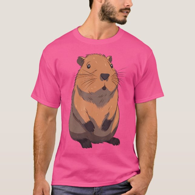 Capybara T-Shirt (Vorderseite)
