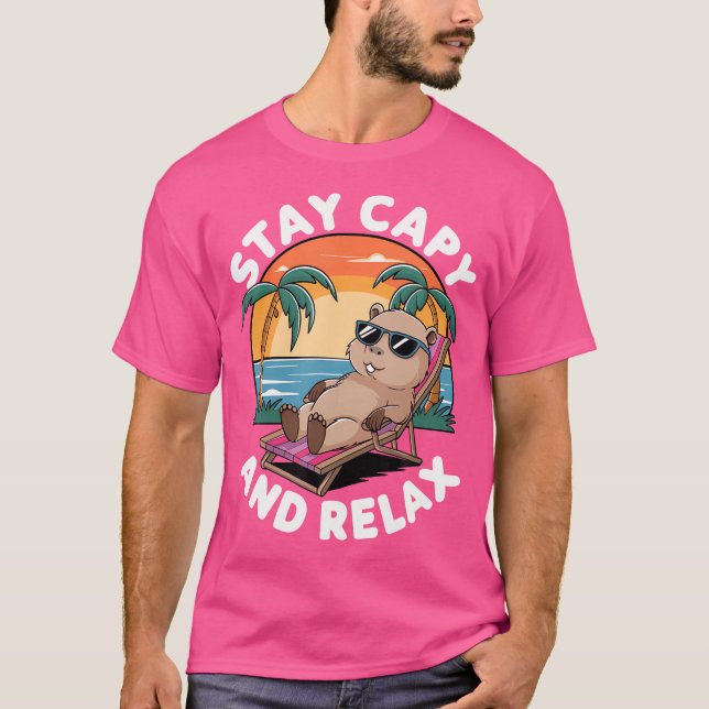 Capybara T-Shirt (Vorderseite)