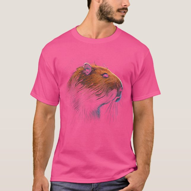 Capybara T-Shirt (Vorderseite)