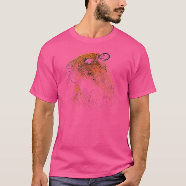 Capybara T-Shirt (Vorderseite)