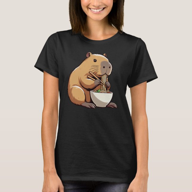 Capybara-T - Shirt (Vorderseite)