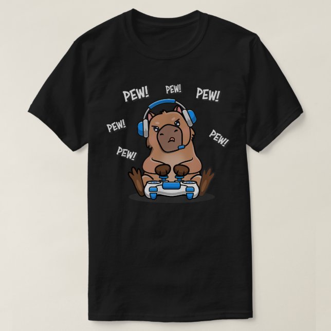 Capybara T-Shirt (Design vorne)