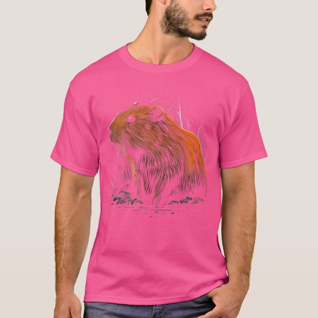 Capybara T-Shirt (Vorderseite)
