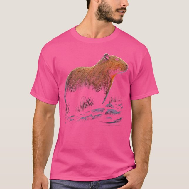 Capybara T-Shirt (Vorderseite)