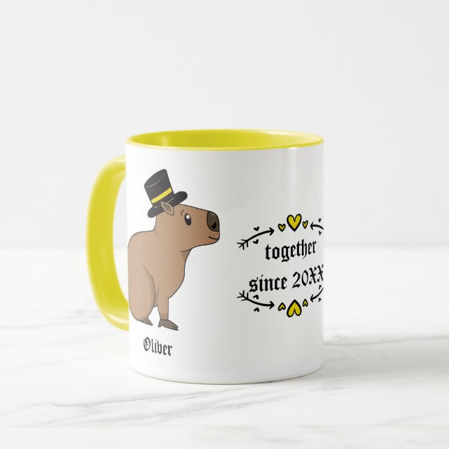 Capybara Tasse (Vorderseite Links)
