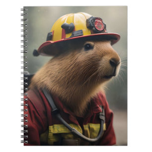 "Capybara to Rescue: Feuerwehrmann Außerordentlich Notizblock