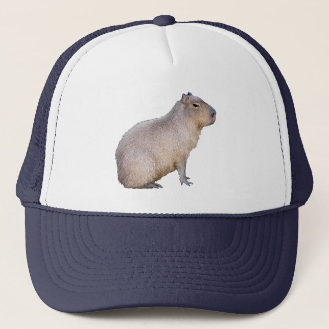 Capybara Truckerkappe (Vorderseite)