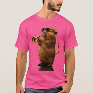 Capybara Trumpet T-Shirt