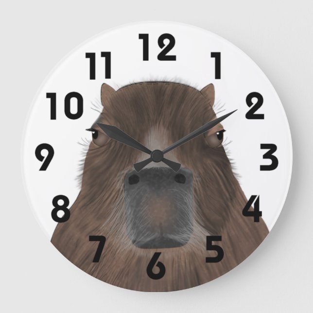 Capybara Uhr (Vorderseite)