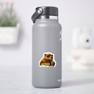 Capybara Vibes 🧋 Chill Leader Energie Aufkleber