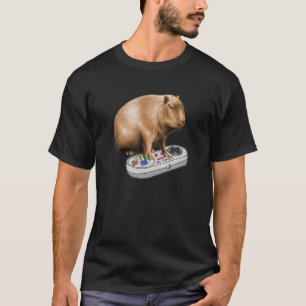 Capybara Video Game Wildlife Animal Capyba T-Shirt