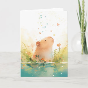 Capybara-Wassergarten Karte