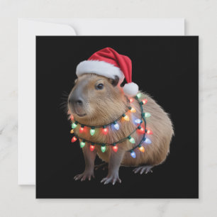 Capybara Weihnachten Lichter Weihnachten Weihnacht