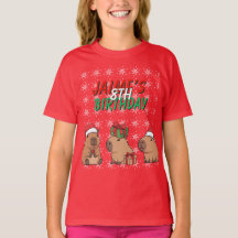 Capybara Weihnachtsfeier Geburtstag
