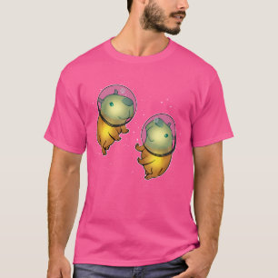 Capybara Weltraum Astronaut Lover Capybara T-Shirt