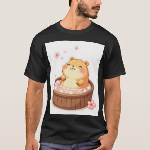 Capybara Whirlpool-Relaxation Aufkleber Capybara S T-Shirt