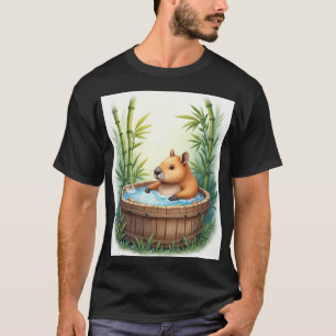 Capybara Whirlpool-Relaxation Chill-Vibes Spa-Tag  T-Shirt