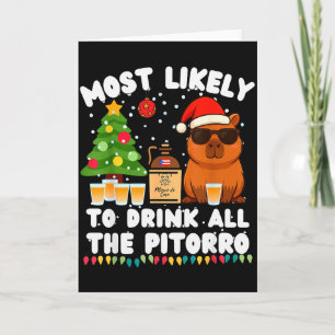 Capybara wird wahrscheinlich den ganzen Pitorro tr Karte