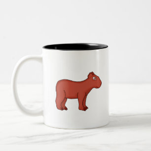 Capybara Zweifarbige Tasse