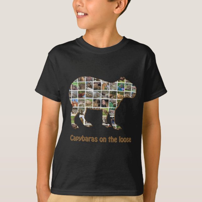 Capybaras auf der Lose T-Shirt (Vorderseite)