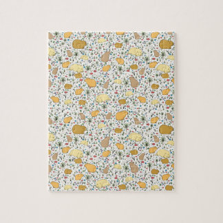 Capybaras in Gelb Puzzle