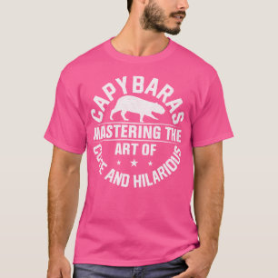 Capybaras meistern die Kunst der Niedlichen Unglau T-Shirt